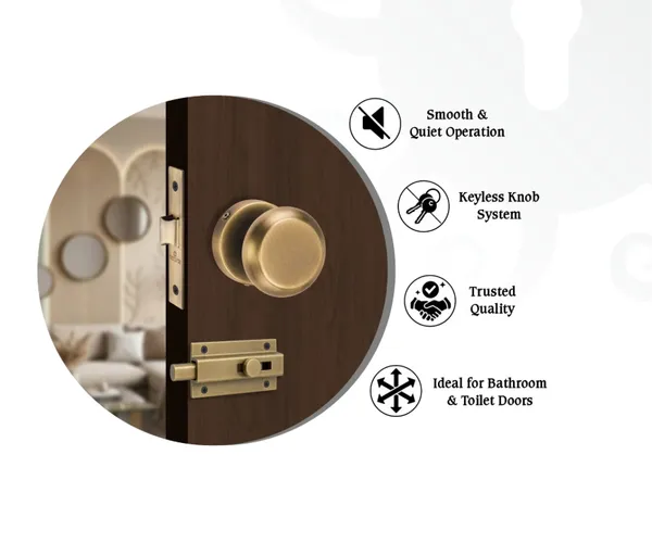 DM_Locks|__Bathroom_Latch_and_Knob_Set