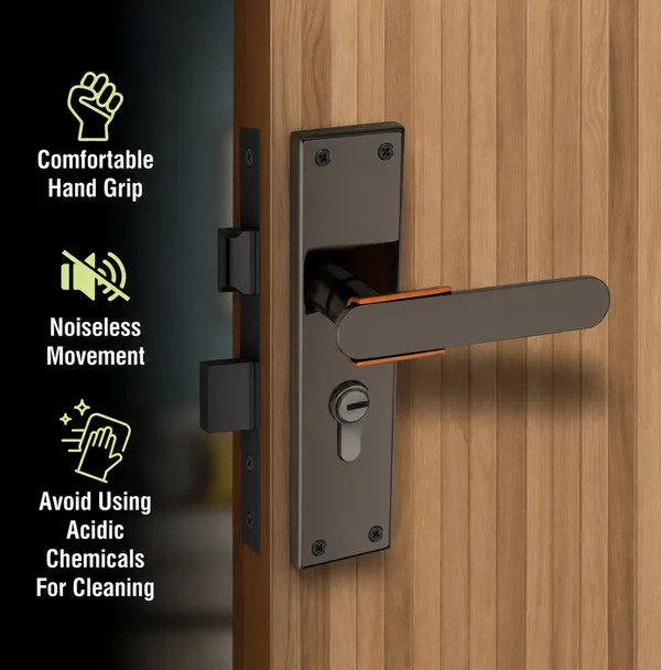 DM_Locks_|_8_Inch_|_Stainless_Steel_|_Black_Rosegold_Finish_|_Mortice_Handle_Cylindrical_Lock_200mm