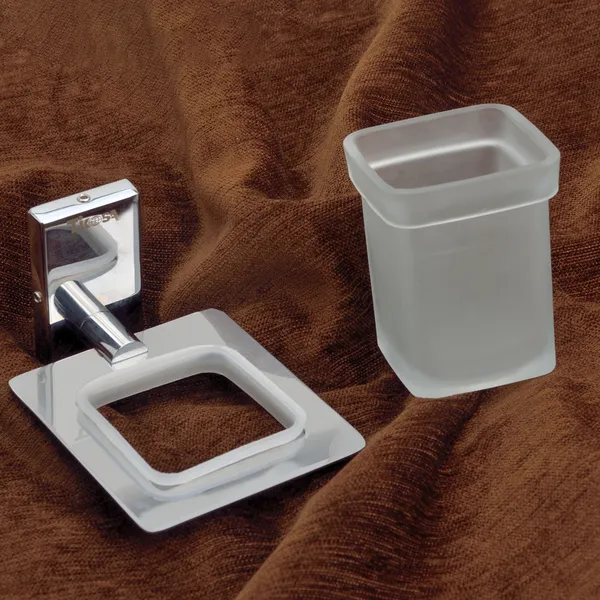 Pack_of_2_|_SS_304_|_Silver_Chrome_Stainless_Steel_Modern_Frosted_Tumbler_Holder_Stand_Bathroom,_Glass_Toothbrush_Holder,_Tumbler_Stand,_Toothpaste_Holder,_Bathroom_Accessories,_Toothbrush_Stand,_Frosted_Glass