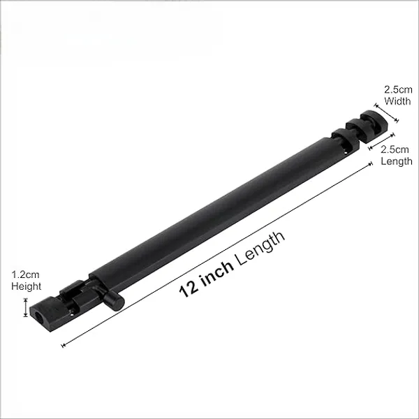 12_inch_|_Pack_of_4|_Antique_|_Stainless_Steel_and_Aluminium_|_Modern_Zylo/Xylo_BlackTower_Bolt_