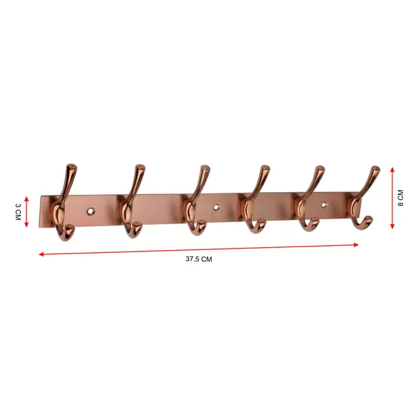 Pack_of_2_|_Rose_Gold_Wall_Mounted_Coat_Hooks,_6_Double_Hooks,_Aluminium