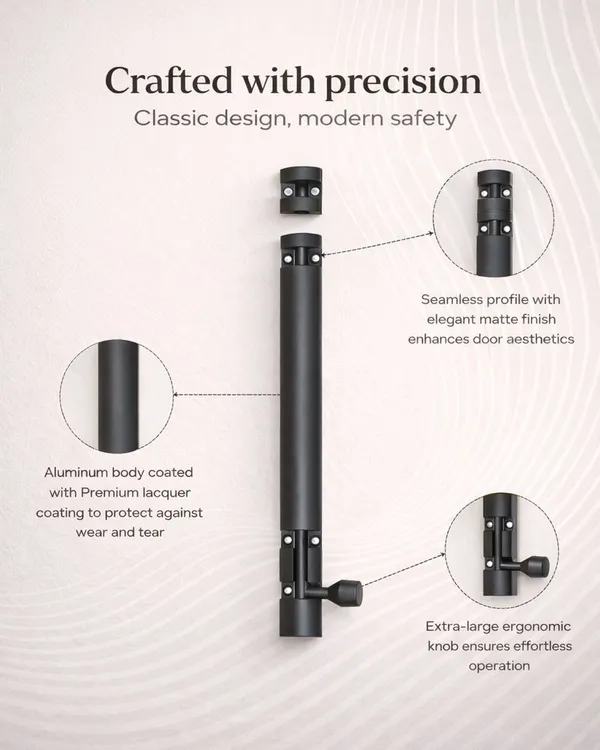6_inch_|_Pack_of_4_|_Black_|_Stainless_Steel_and_Aluminium_|_Modern_Zylo/Xylo_Black_Tower_Bolt_