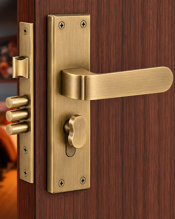 DM_Locks_|_8_Inch_|_Stainless_Steel_|_Antique_finish_|_Mortice_Handle_|_Cylindrical_Door_Lock_200mm