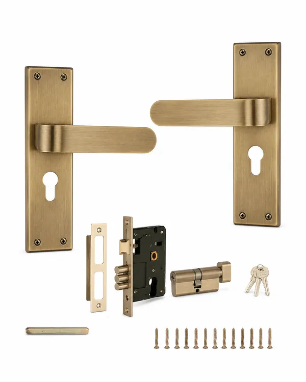 DM_Locks_|_8_Inch_|_Stainless_Steel_|_Antique_finish_|_Mortice_Handle_|_Cylindrical_Door_Lock_200mm
