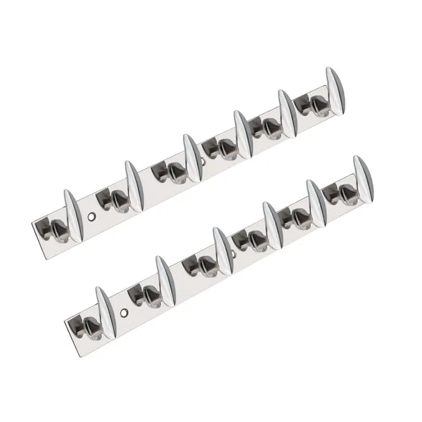 Pack_Of_4_Silver_Chrome_Aluminum_Hook_Rail_With_6-Hooks_Chrome_Finish_For_Walls_Of_Bathroom/Kitchen–Hook_Rail_Bar_For_Clothes/Towel/Keys
