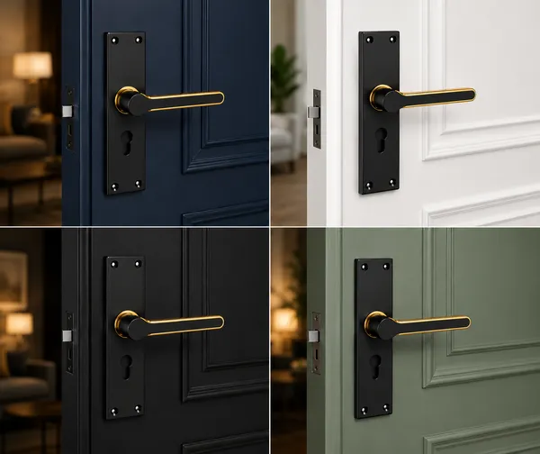 DM_Locks_|_8_Inch_|_Mortise_Handle_|_Cylindrical_Door_Lock_200mm,_Black_and_Gold_finish