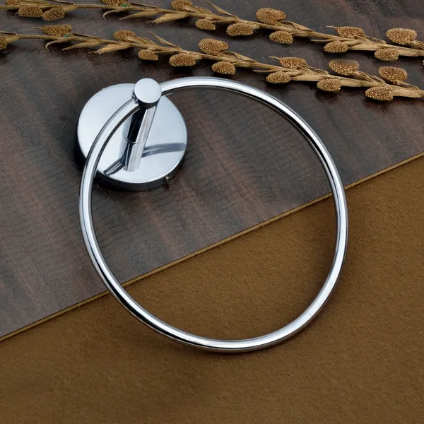 Pack_of_2_|_Silver_Chrome_Stainless_Steel_Round_Napkin_Ring/Towel_Ring/Napkin_Holder/Towel_Hanger/Towel_Holder_For_Bathroom/Kitchen/Wash_Basin