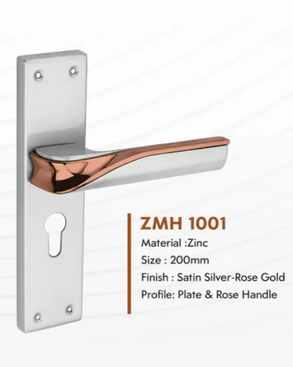DM_Locks_|_8_Inch_|_Mortise_Handle_Cylindrical_Door_Lock_200mm,_Rose_Gold_and_Satin_Silver_finish