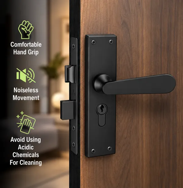DM_Locks_|_8_inch_|_Stainless_Steel_|_Matte_Black_Finish_|_Mortice_Handle_Cylindrical_Lock_200mm