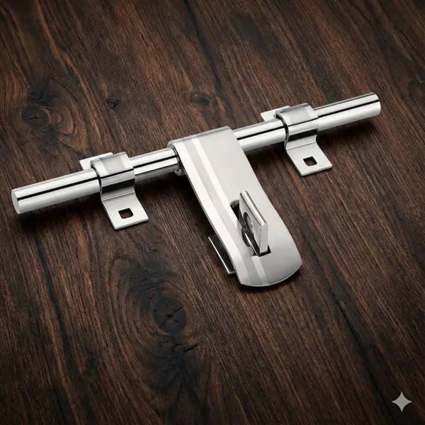 Pack_of_2_|_8_Inch_|_Stainless_Steel_Aldrop_Silver_Glossy_Finish_Door_Latch_with_Handle_and_Mounting_Screws_Modern_Design_for_Main_Door
