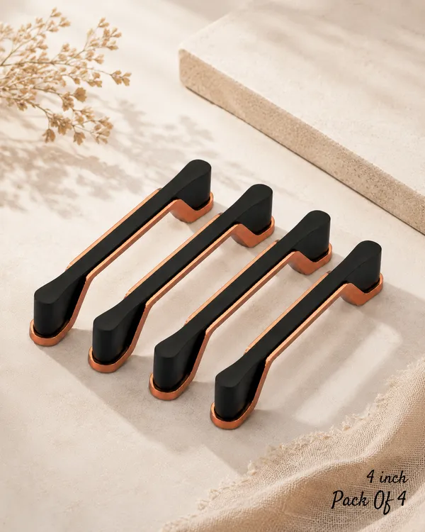 Pack_of_4_|_4_Inch_|_Zinc_|_Black-Rose_gold_Zinc_cabinet_handle