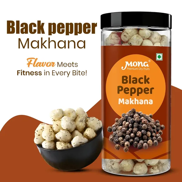 Roasted_Black_Pepper_Makhana_|_Lightly_Spiced_Foxnut_Snack_|_Crisp_&_Crunchy_|__Airtight_Jar