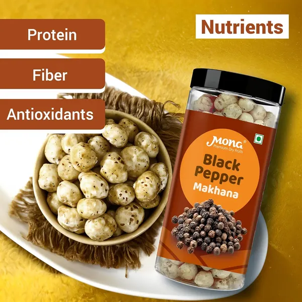 Roasted_Black_Pepper_Makhana_|_Lightly_Spiced_Foxnut_Snack_|_Crisp_&_Crunchy_|__Airtight_Jar