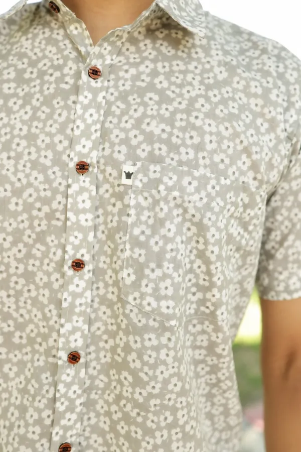 Jaipuri_Print__Multicolor_Pure_Cotton_Hand_Block_Half_Sleeve_Shirt_For_Men