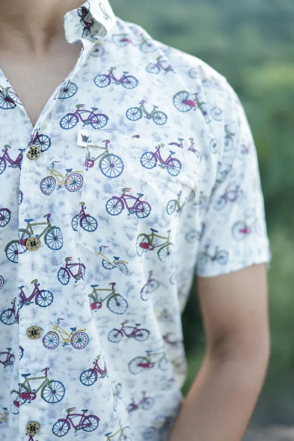 Jaipuri_Print_Multicolor_Pure_Cotton_Hand_Block___Half_Sleeve_Shirt_For_Men