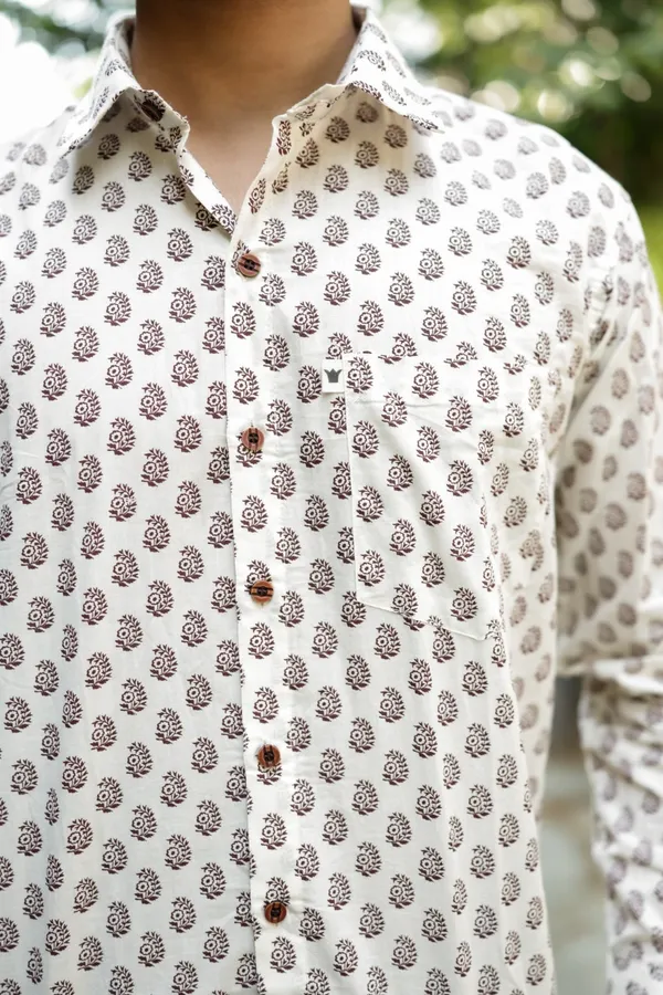 Jaipuri_Print__Multicolour_Pure_Cotton_Hand_Block_Full_Sleeve_Shirt_For_Men