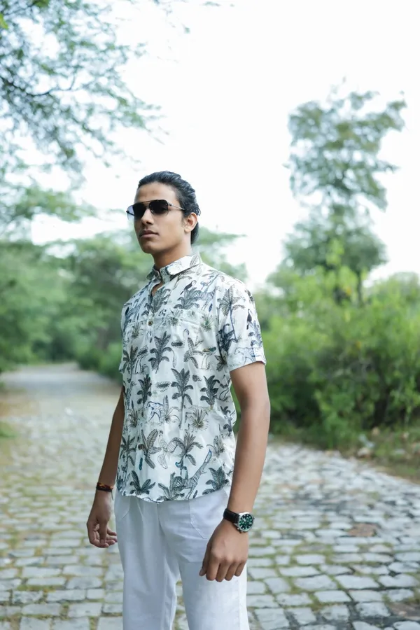 Jaipuri_Print_Multicolor_Pure_Cotton_Hand_Block___Half_Sleeve_Shirt_For_Men