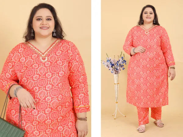 Pink_Premium_Rayon_Dress_For_Women_(Plus_Size)