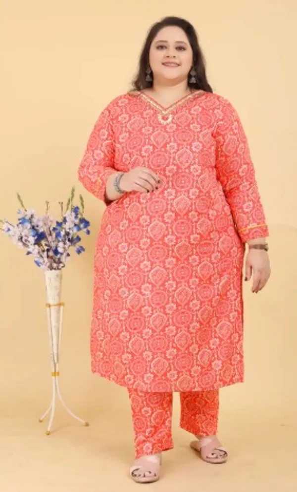Pink_Premium_Rayon_Dress_For_Women_(Plus_Size)