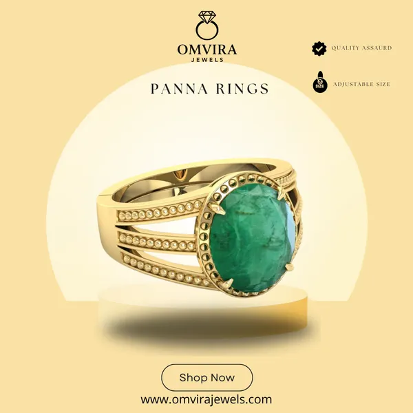 Panna_7.25_Ratti_Stone_Created_Panna_Stone_Emerald_Ring_Adjustable_Women_&_Men_Ring