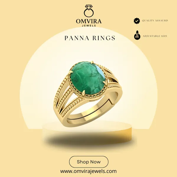 Panna_7.25_Ratti_Stone_Created_Panna_Stone_Emerald_Ring_Adjustable_Women_&_Men_Ring