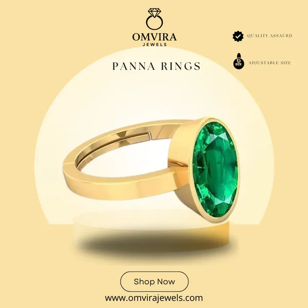 Panna_Stone_7.25_Ratti_Created_Panna_Stone_Emerald_Ring_Adjustable_Women_&_Men_Ring
