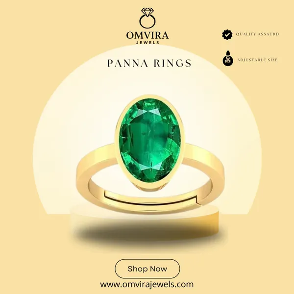 Panna_Stone_7.25_Ratti_Created_Panna_Stone_Emerald_Ring_Adjustable_Women_&_Men_Ring