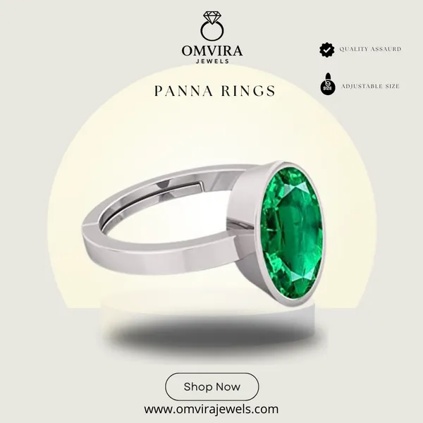 Panna_Stone_7.25_Ratti_Created_Panna_Stone_Emerald_Ring_Adjustable_Women_&_Men_Ring