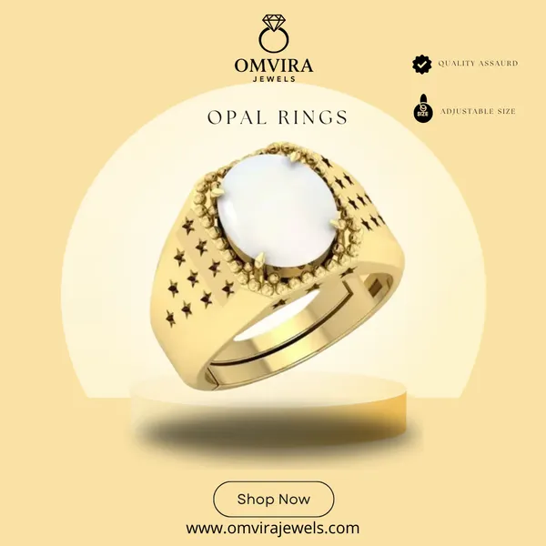 Opal_Viraj_Jewels_Opal_Ring_Created_White_Opal_Gemstone_Ring_Adjustable_Opal_Ring_For_Men_And_Women_7.25_Ratti
