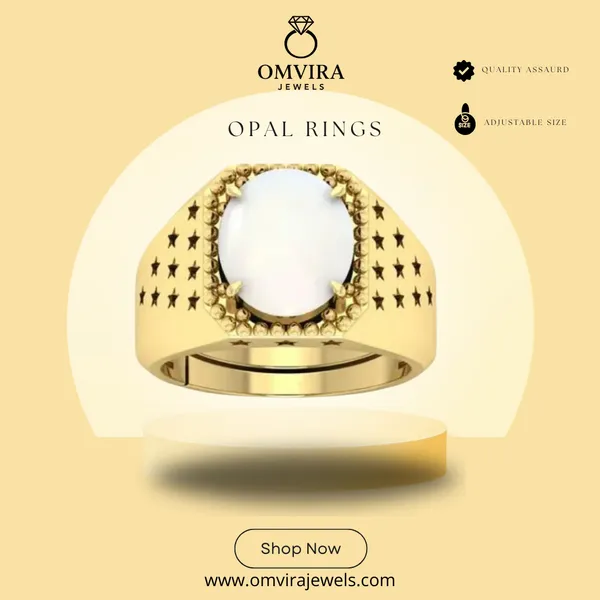 Opal_Viraj_Jewels_Opal_Ring_Created_White_Opal_Gemstone_Ring_Adjustable_Opal_Ring_For_Men_And_Women_7.25_Ratti