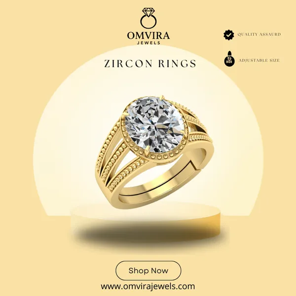 Zircon_Stone_Created_Adjustable_Ring_Rashi_Ratna_Created_For_Men_&_Women
