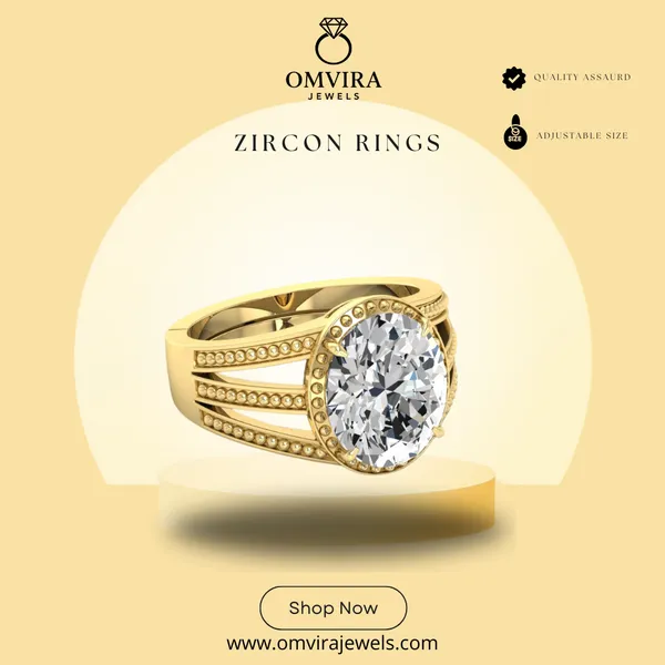 Zircon_Stone_Created_Adjustable_Ring_Rashi_Ratna_Created_For_Men_&_Women