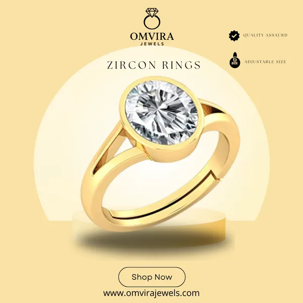 Zircon_7.25_Ratti_Stone_Created_Ashtadhatu_Adjustable_Ring_Rashi_Ratna_Certified_For_Men_&_Women