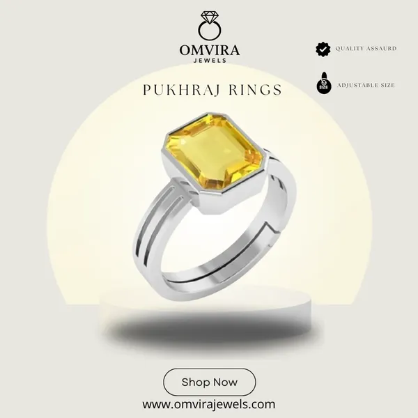 Yellow_Pukhraj_Panchdhatu_Created_Sapphire_Gemstone_Gold_Plated_Ring_For_Men_And_Women_From_4.25_Ratti_To_20.25_Ratti
