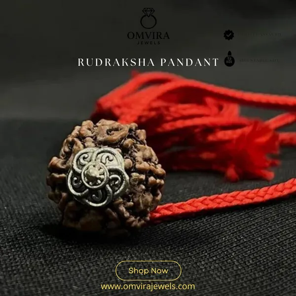 Rudraksha_7_Mukhi_Created_Pendant_With_Lab_Created_Sterling_Silver_Wood_Pendant