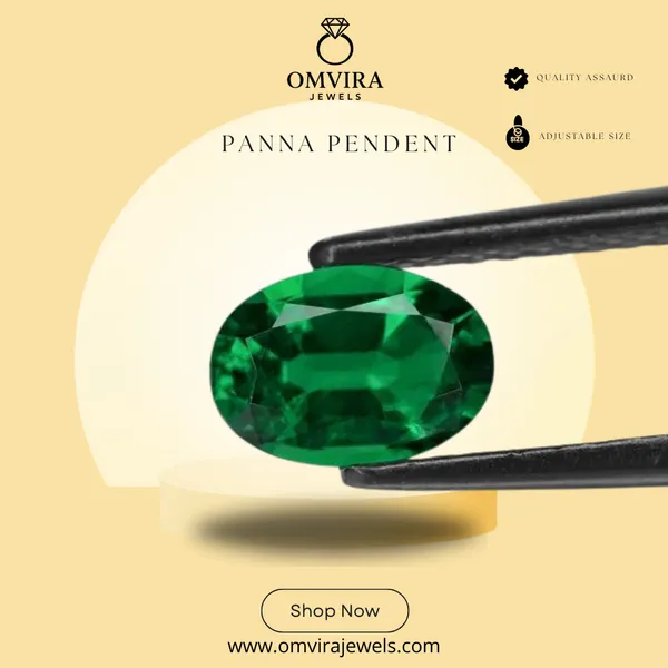Panna_7.25_Ratti_Stone_Created_Stone_Emerald_Ring_Adjustable_Women_&_Men_Ring_With_Lab_Certificate