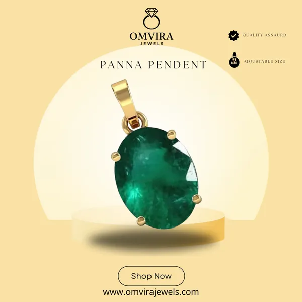 Panna_7.25_Ratti_Stone_Created_Stone_Emerald_Ring_Adjustable_Women_&_Men_Ring_With_Lab_Certificate