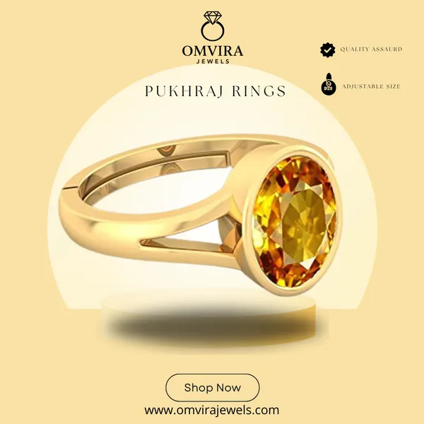 Pukhraj_7.25_Ratti_Stone_Created_|_Yellow_Sapphire_Gemstone_Adjustable_Women_&_Men_Ring
