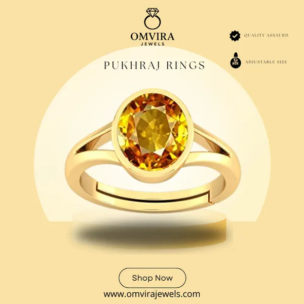 Pukhraj_7.25_Ratti_Stone_Created_|_Yellow_Sapphire_Gemstone_Adjustable_Women_&_Men_Ring