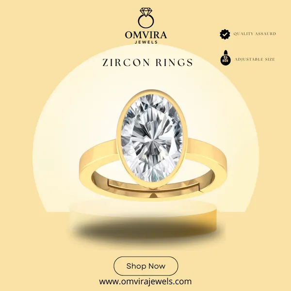 Zircon_7.25_Ratti_Stone_Created_Adjustable_Ring_Rashi_Ratna_Created_For_Men_&_Women