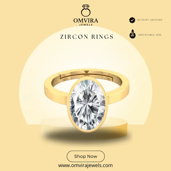 Zircon_7.25_Ratti_Stone_Created_Adjustable_Ring_Rashi_Ratna_Created_For_Men_&_Women