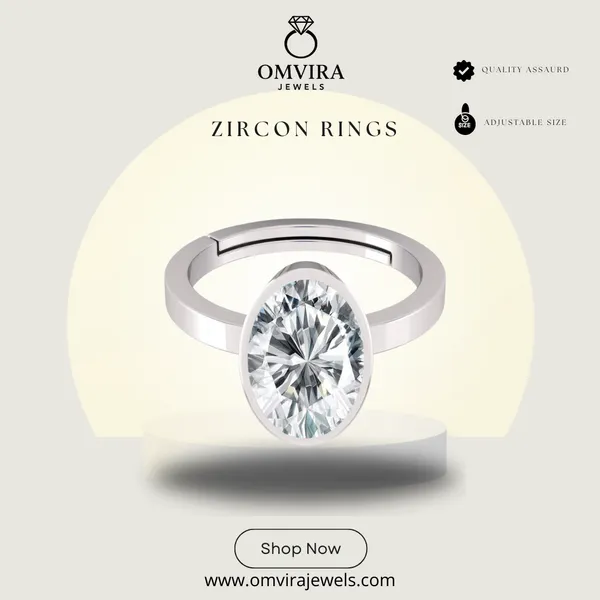 Zircon_7.25_Ratti_Stone_Created_Adjustable_Ring_Rashi_Ratna_Created_For_Men_&_Women