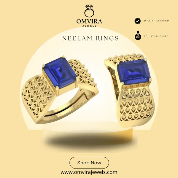 Neelam_7.25_Ratti_Blue_Sapphire_Created_Neelam_Adjustable_Ashtadhatu_Ring_Blue_Shapphire_Neelam_Gemstone_For_Men_And_Women