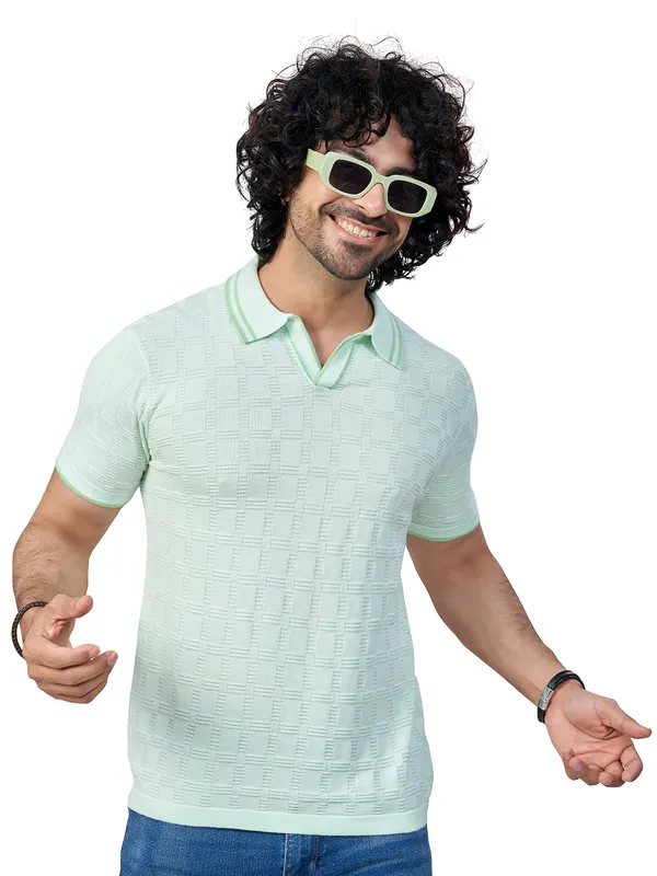 Pista_&_Sea_Blue_Cotton_Solid_Premium_Flat_Knit_Polo_T-Shirt_For_Men