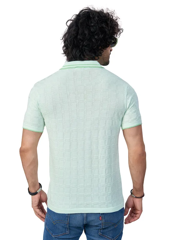 Pista_&_Sea_Blue_Cotton_Solid_Premium_Flat_Knit_Polo_T-Shirt_For_Men