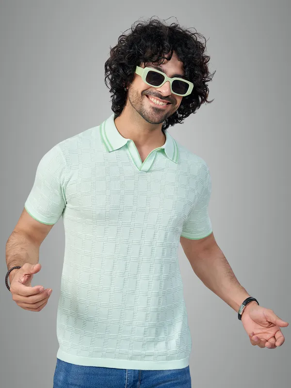 Pista_&_Sea_Blue_Cotton_Solid_Premium_Flat_Knit_Polo_T-Shirt_For_Men