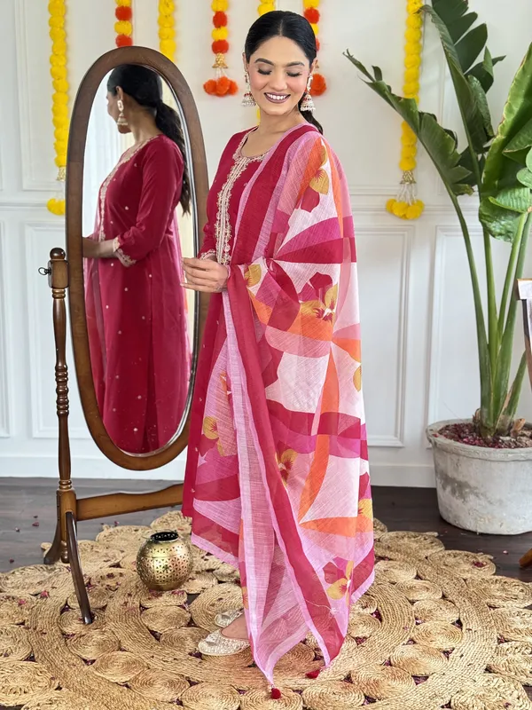 MADHAV_Women_Kurta_Pant_Dupatta_Set