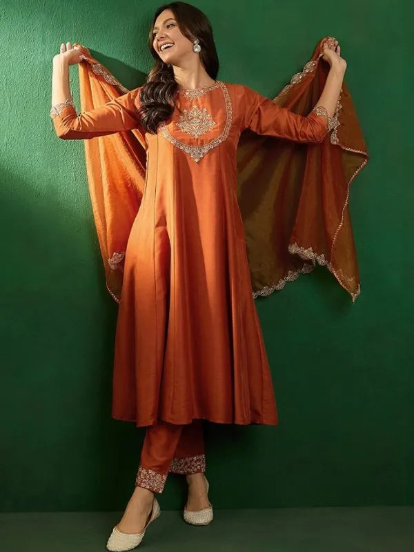 Orange__Ethnic_Set