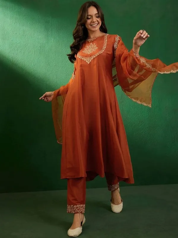 Orange__Ethnic_Set