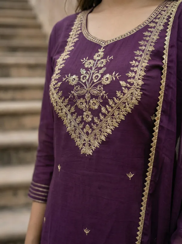 Purple__Ethnic_Set